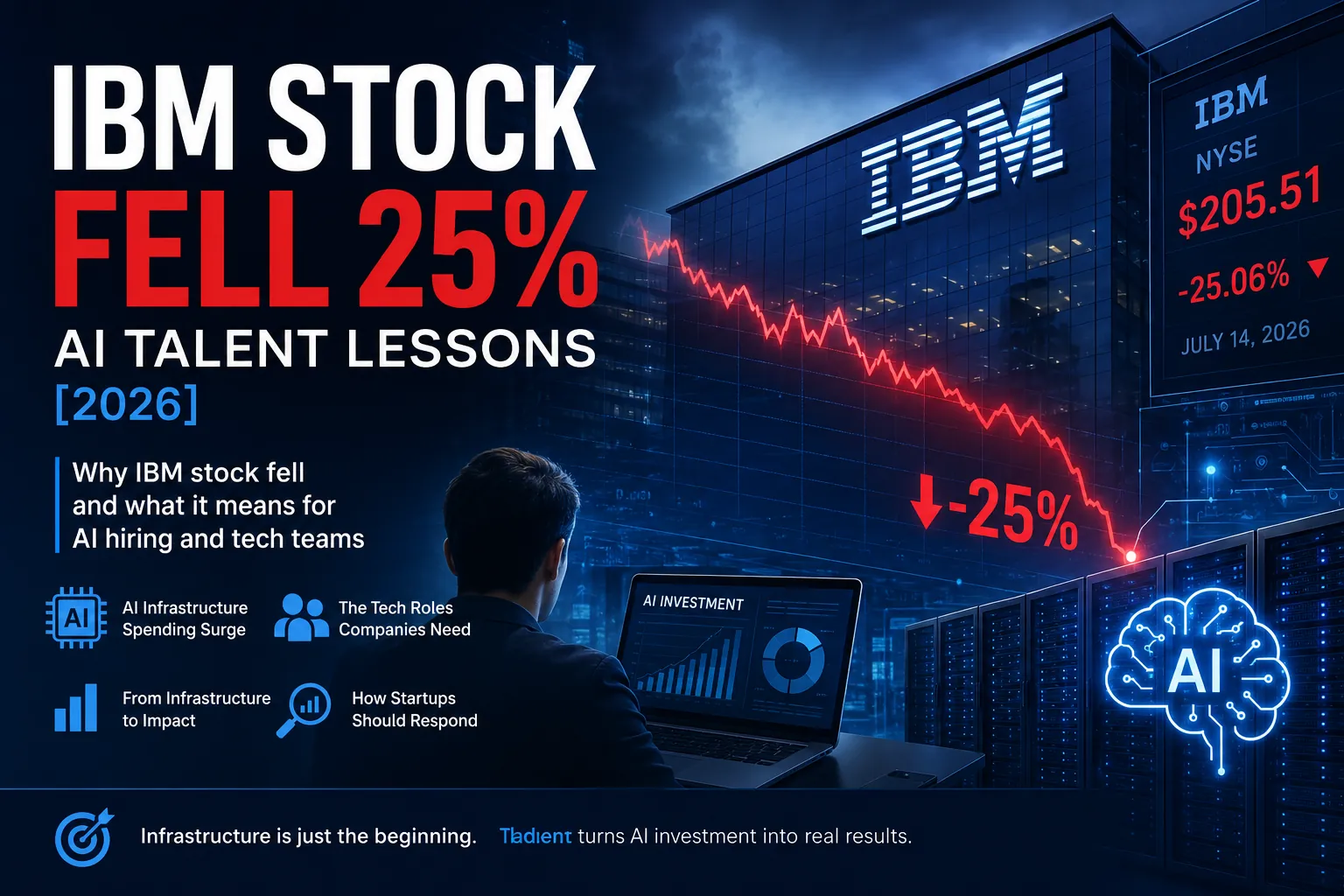 Why IBM Stock Fell: AI Talent Lessons [2026]