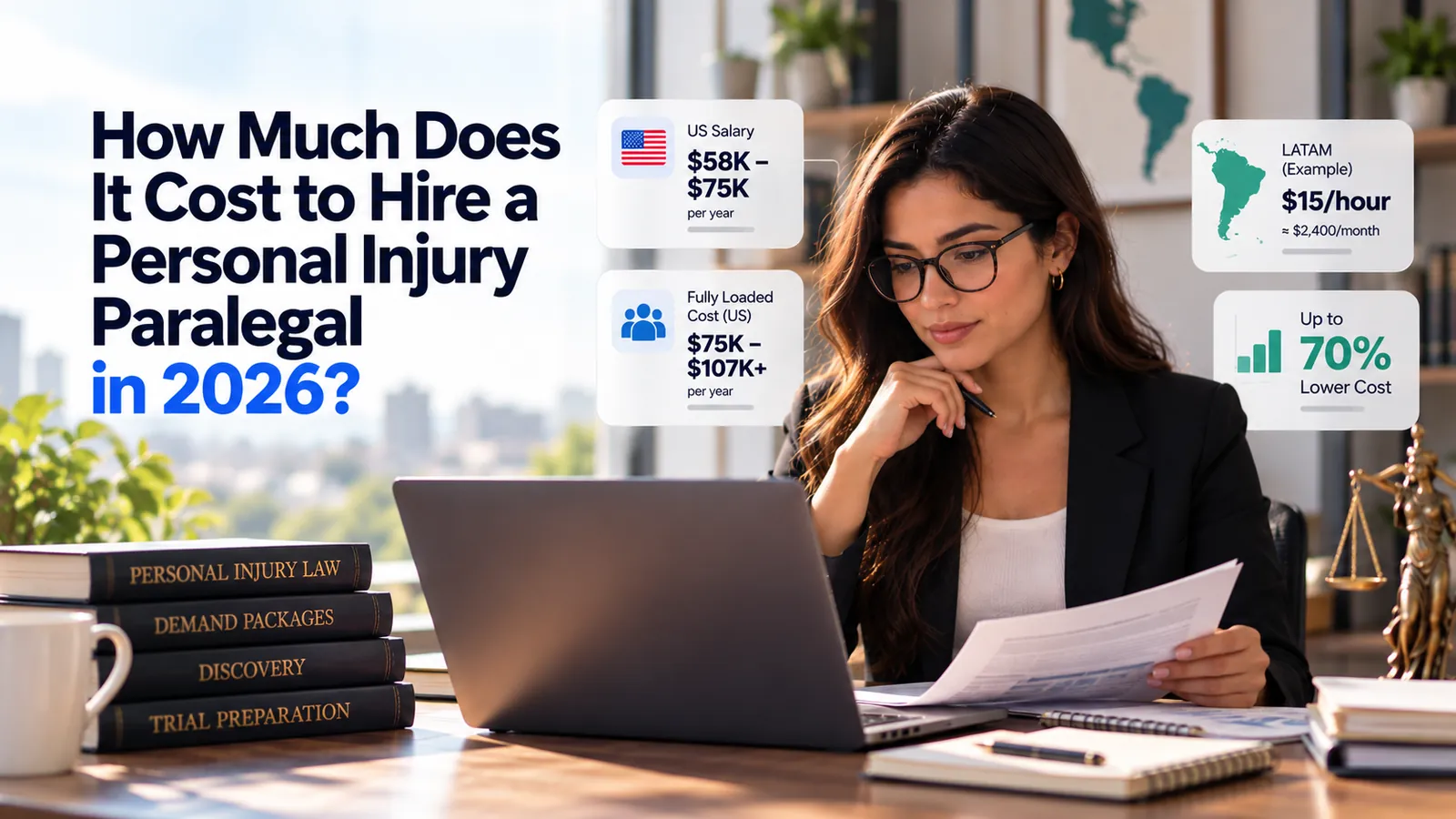 Personal Injury Paralegal Cost & Salary Guide [2026]