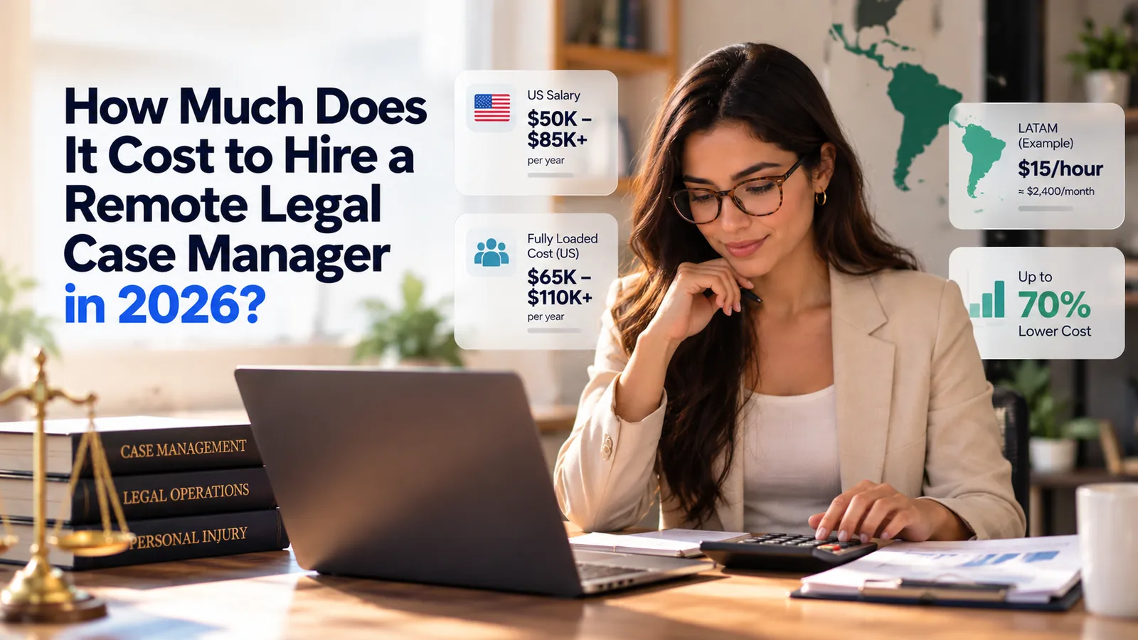 Cost to Hire a Remote Legal Case Manager [2026]