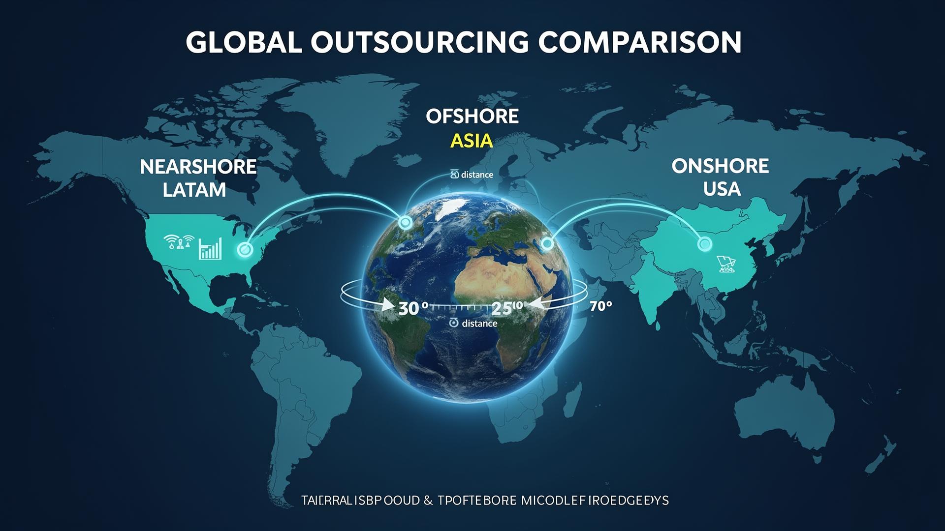 How Founders Structure Teams in 2026 (Nearshore vs Offshore vs Onshore, Explained)